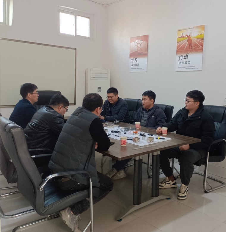华北水利水电大学老师来访交流校企合作